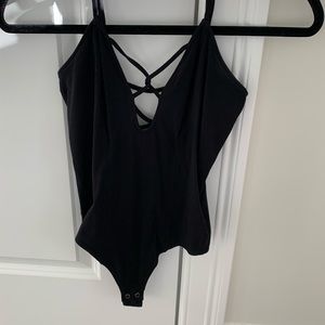 Express Women’s Strap Thong Body Suit Size S